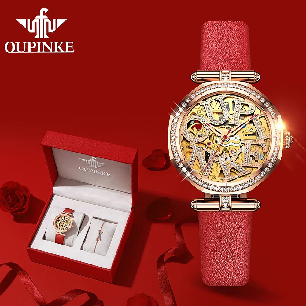 Automatic Diamond Watch for Women - Empire P.E