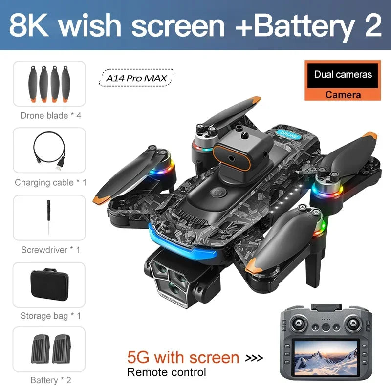Xiaomi A14Pro max GPS Drone 4K Professional Dual Camera - Empire P.E
