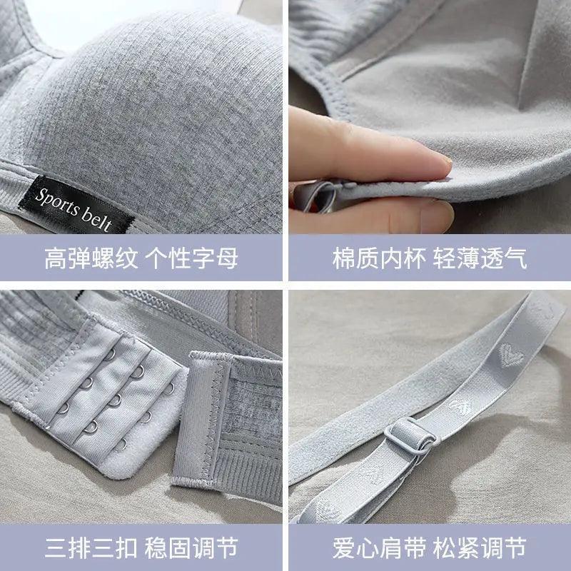 Cotton Underwear Women AB Cup Bra Wireless - Empire P.E