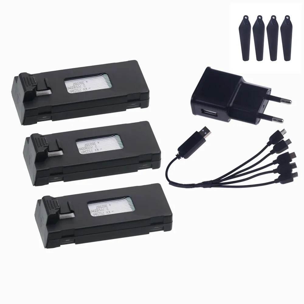 3.7V Battery For E88 E88PRO Ls-E525 E525 PRO E99 K3 Mini Drone 3.7v 1800mAh Lipo Battery For E88 E88PRO RC Quadcopter Parts - Empire P.E