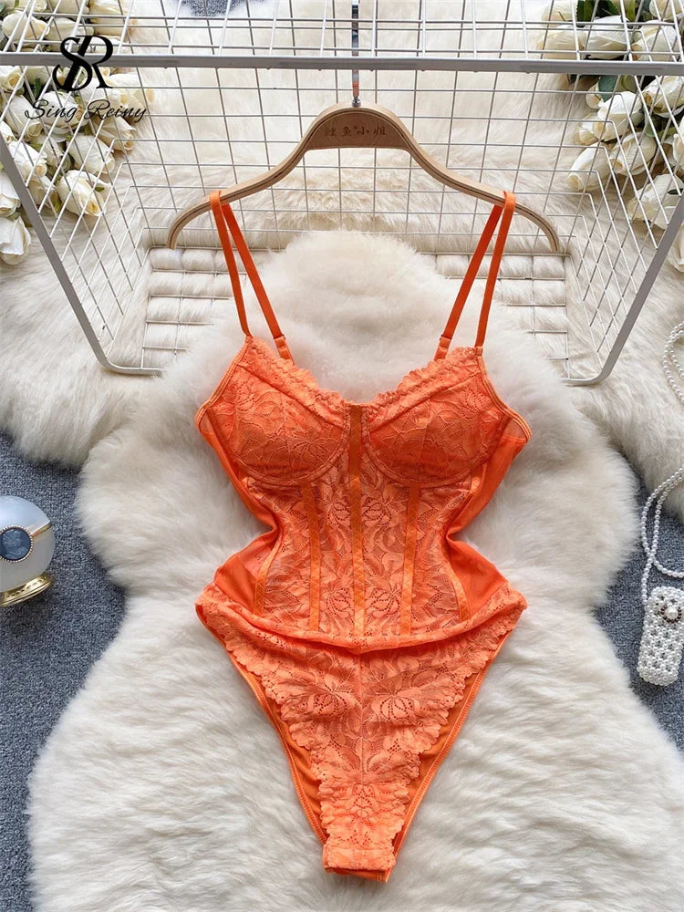 Sexy Lace Camis Women Strapless Rompers - Empire P.E
