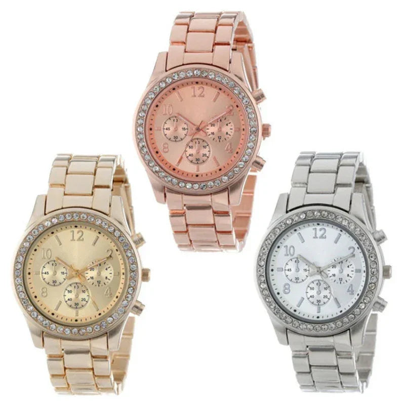 Women Diamond Luxury Wristwatch - Empire P.E