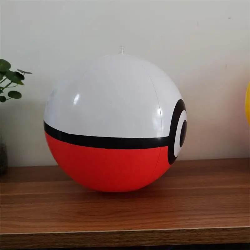 1PCS Pokeball Inflatable Beach Ball 30CM 40CM Balloons Football Swimming Pool Beach Party Decoration Sports Ball Fun Toy - Empire P.E