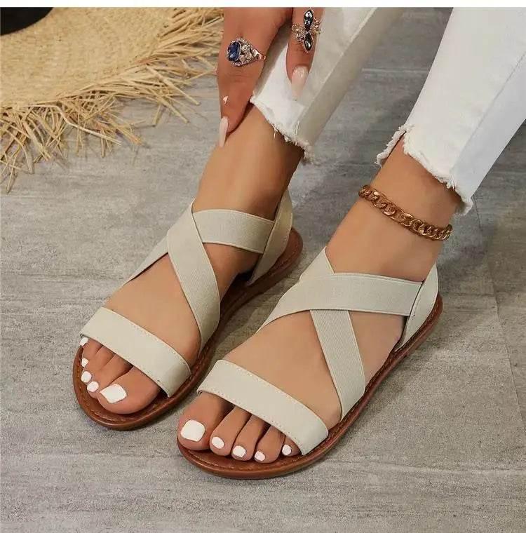Summer Women Shoes Sandals Party Sandals Woman Beach Walking Shoes Retro Women's Sandals Plus Size Footwear Female Women Sandal - Empire P.E