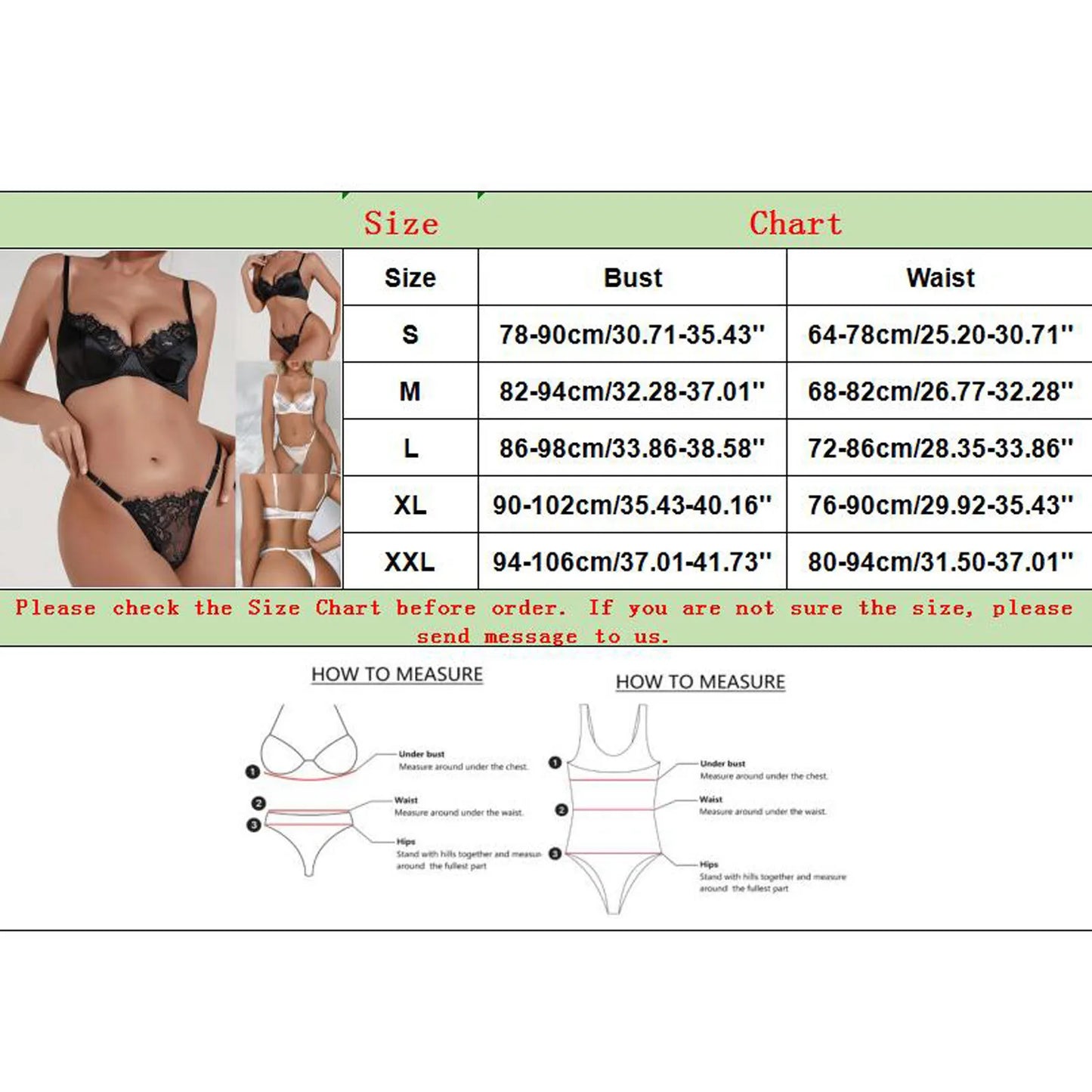 Plus Size Underwire Lingerie Set Women's 2pcs Underwear Lace Lingerie Sexy Snap Crotch Lingerie Bra And Thong Set For Women - Empire P.E
