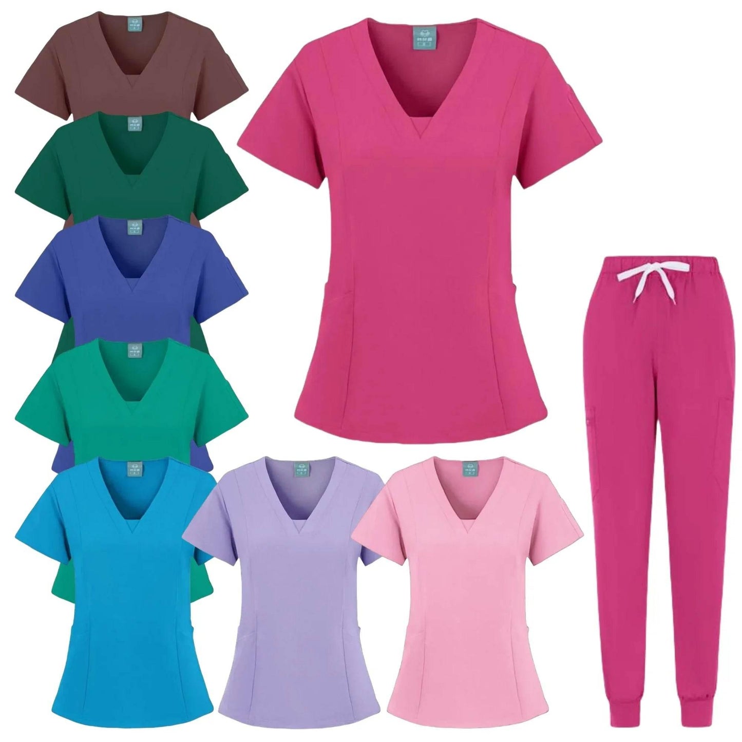 Medical Uniform Scrubs Hospital Working Scrubs Set Medical Nurse Dental Surgery Suit Workwear - Empire P.E
