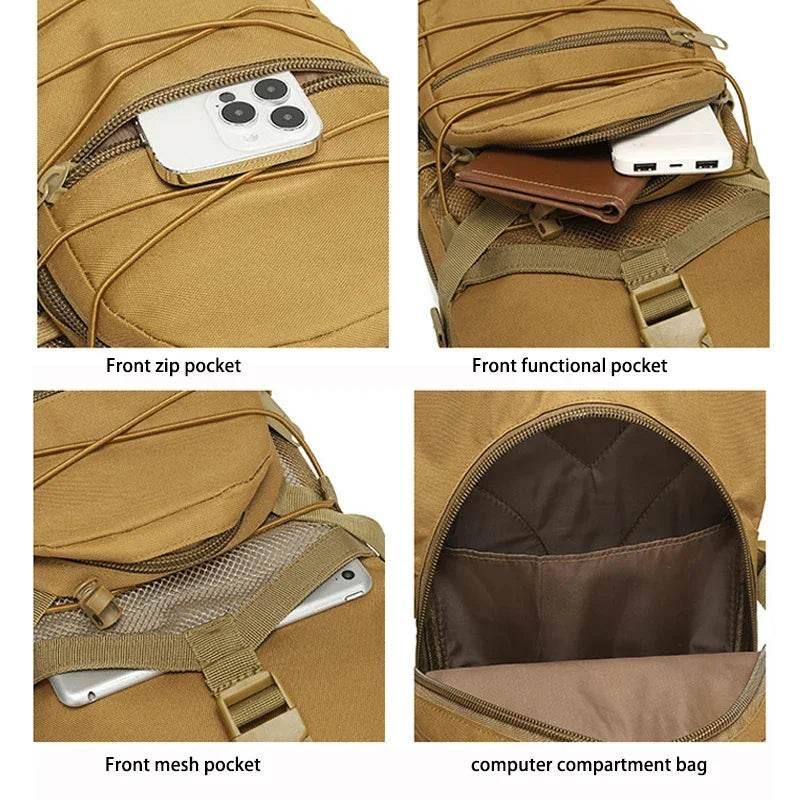 15L Tactical Backpack Bicycle Backpacks Outdoor Sports Cycling Hydration Climbing Hiking Camping Hiking Fishing Bike Bag - Empire P.E