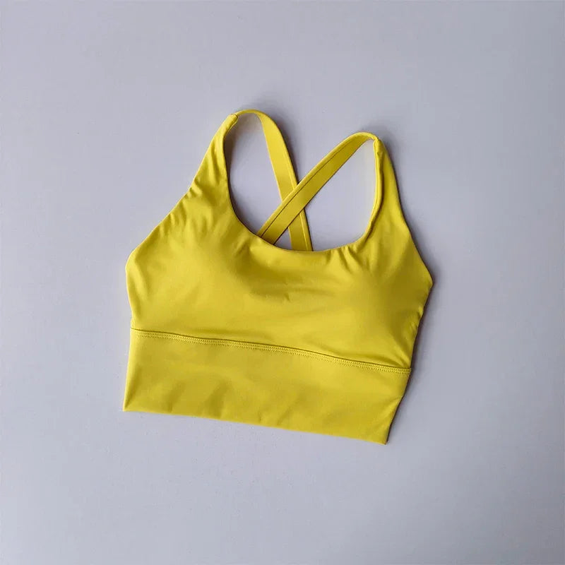 All-in-one Sports Bra Collection Breast High-intensity Professional Shock-proof Huddle Running Bra Yoga Fitness Bra Summer Cloth - Empire P.E