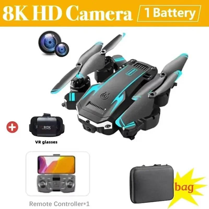 New G6 Drone 8K Professional HD 360 ° Aerial Photography Dual-Camera Foldables 5G GPS Obstacles Avoidanc Brushless Quadrotor 3KM - Empire P.E