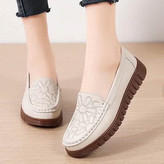 Women's Slip-on Loafers Casual Shoes Platform Wedge - Empire P.E
