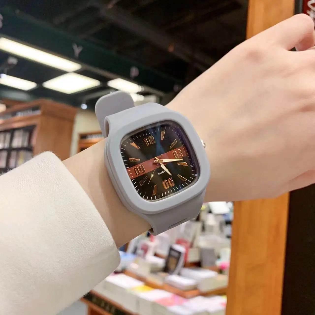 Fashion Women Watches Big Square Ladies Quartz - Empire P.E