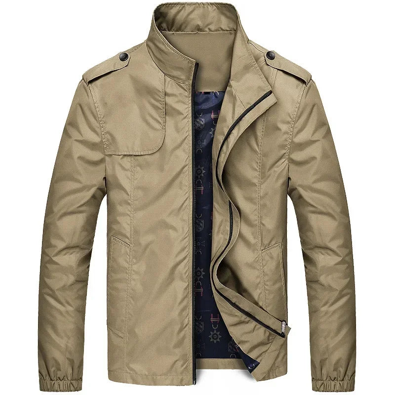 Spring Windbreaker Men Tactical Jacket