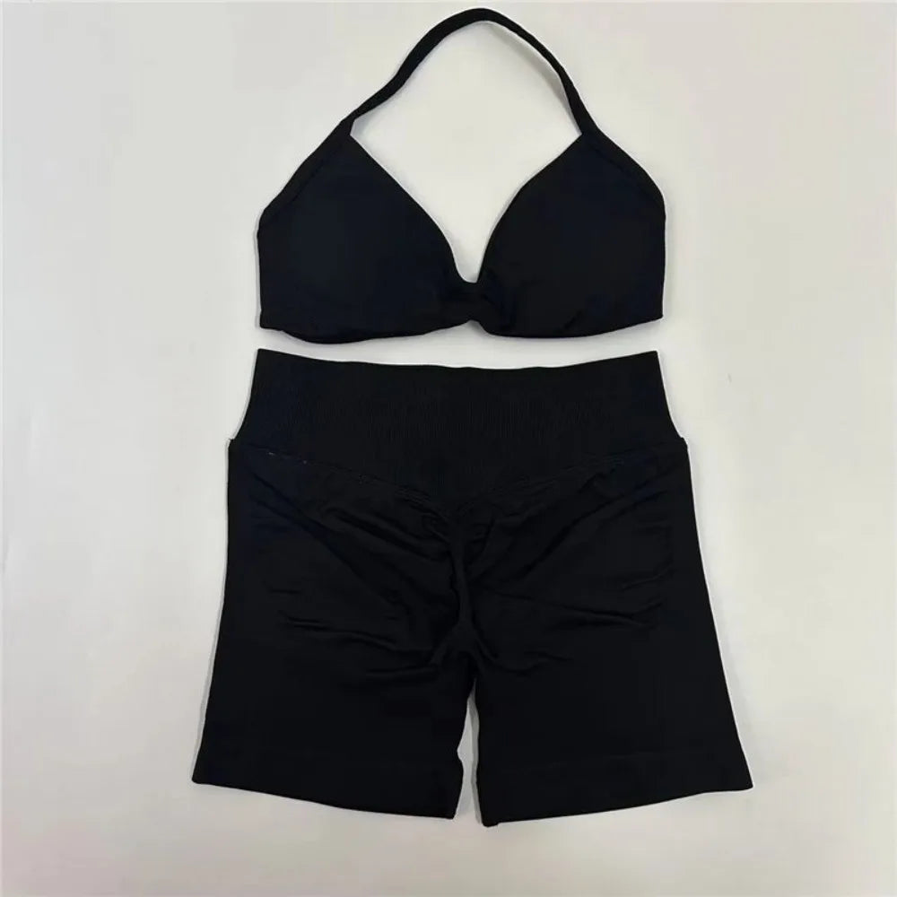 2 Pcs Yoga Set Women Seamless High Quality - Empire P.E