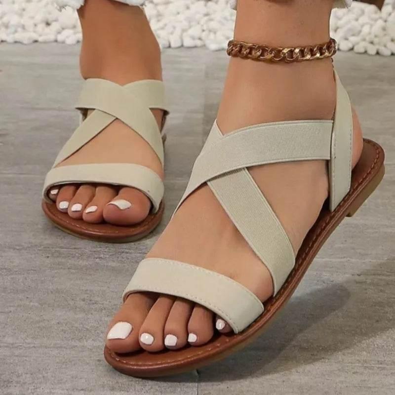 Summer Women Shoes Sandals Party Sandals Woman Beach Walking Shoes Retro Women's Sandals Plus Size Footwear Female Women Sandal - Empire P.E