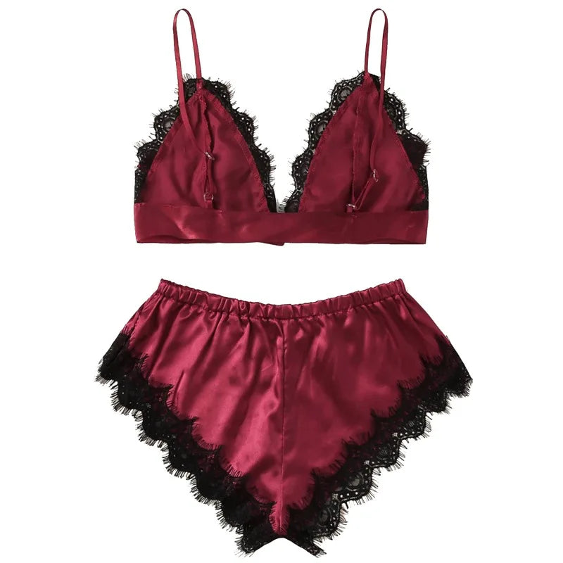 Free Shiping Sexy Babydoll For Underwear Suits Lingerie Underwear Sleepwear Pajamas Women's lingerie нижнее бельё женское - Empire P.E
