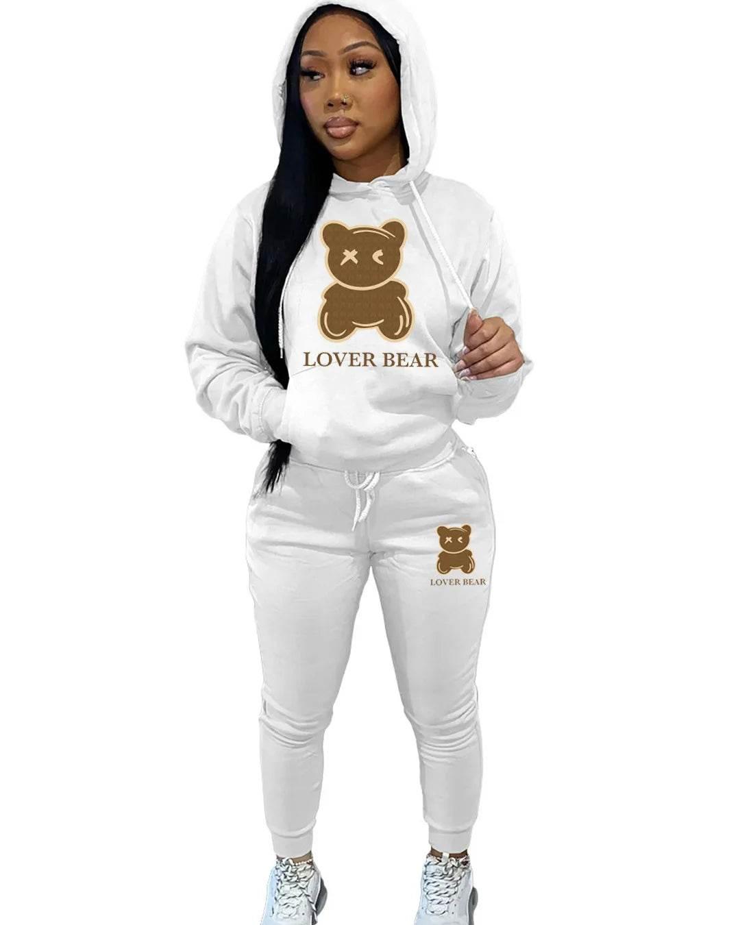 Autumn Fashion Letter Print Hoodie Sets - Empire P.E