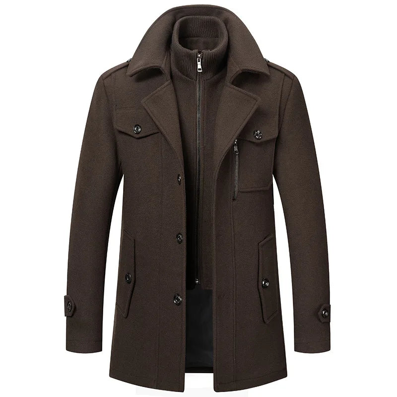2024 Men's Woolen Coat