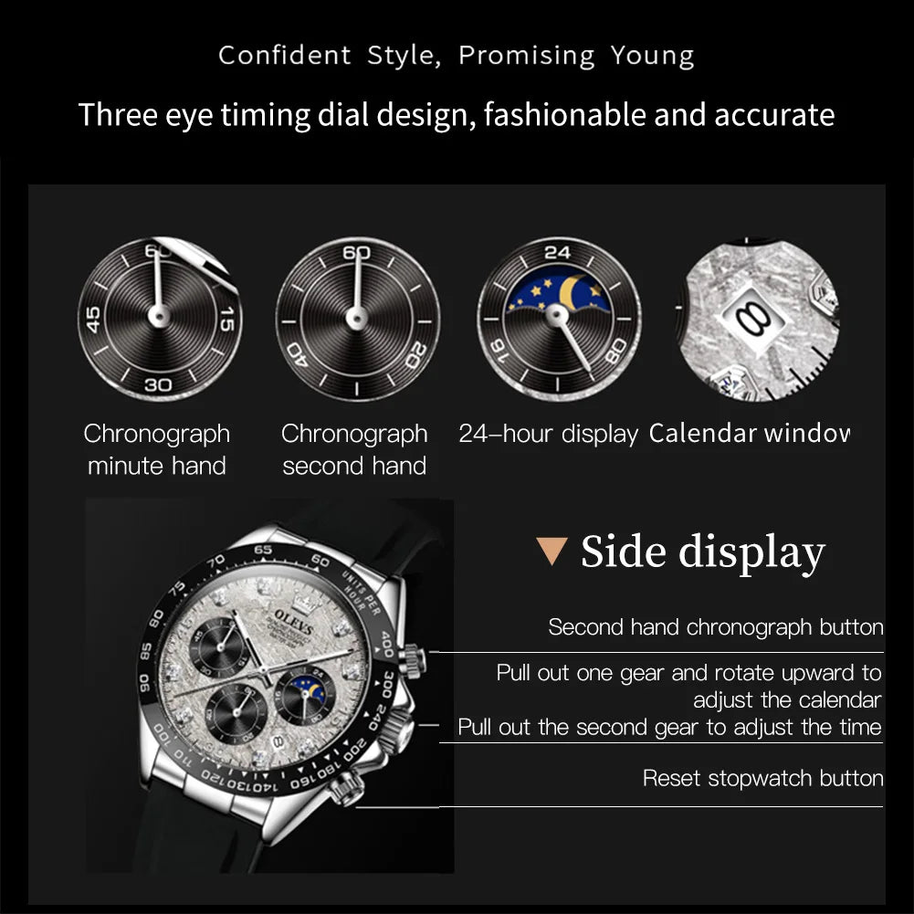 Men Watch Classic Fashion Waterproof - Empire P.E