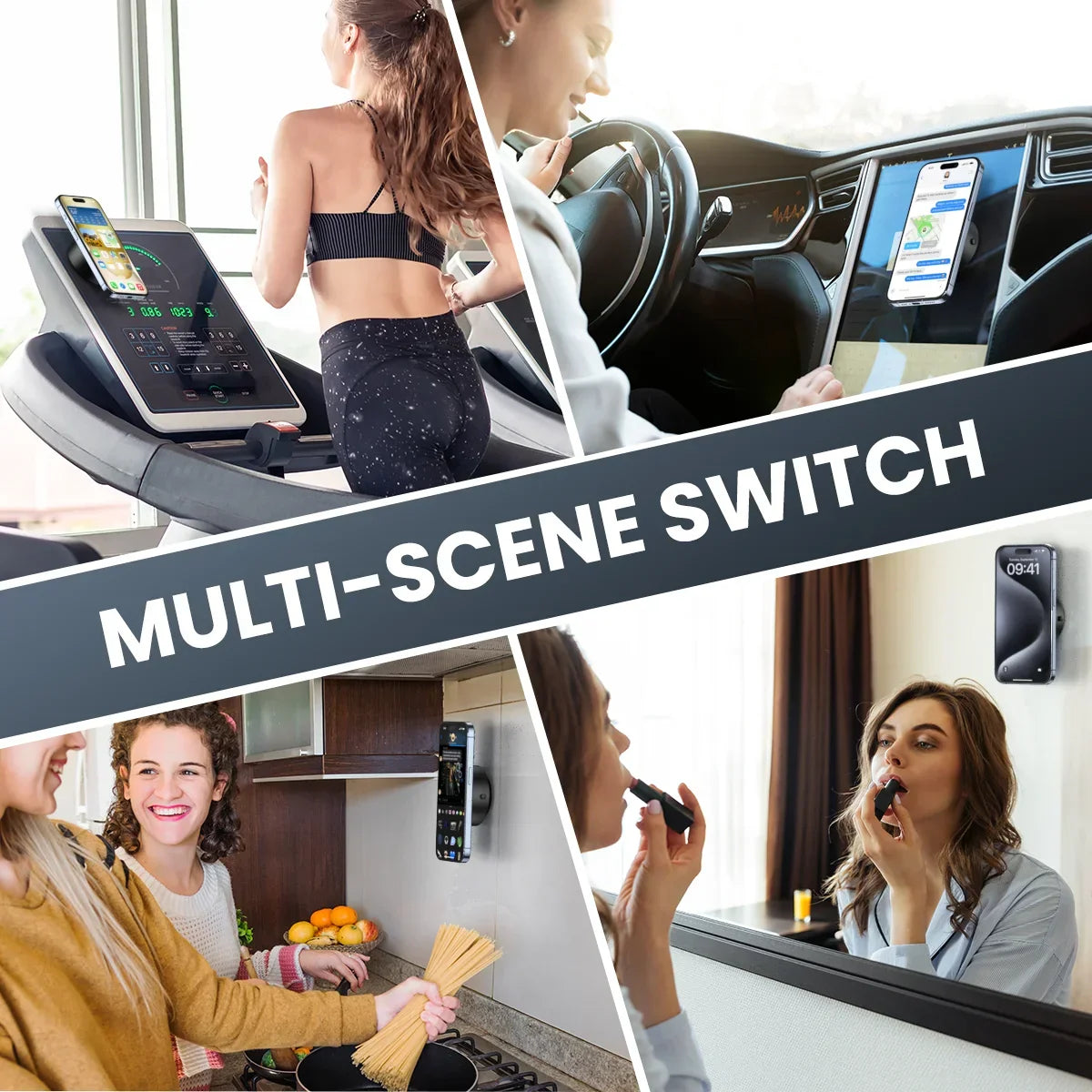 2025 Vacuum Magnetic Car Phone Suction Cup