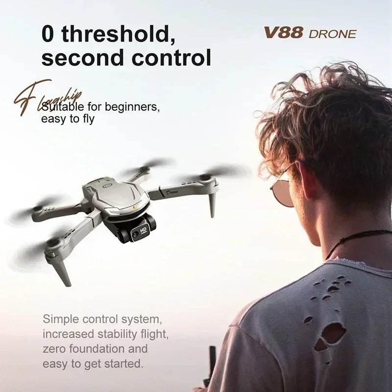 XIAOMI MIJIA V88 Drone 8k 5G Professional HD Dual Camera Aerial Photography 15000m Remote Control Aircraft Quadcopter Toy New - Empire P.E