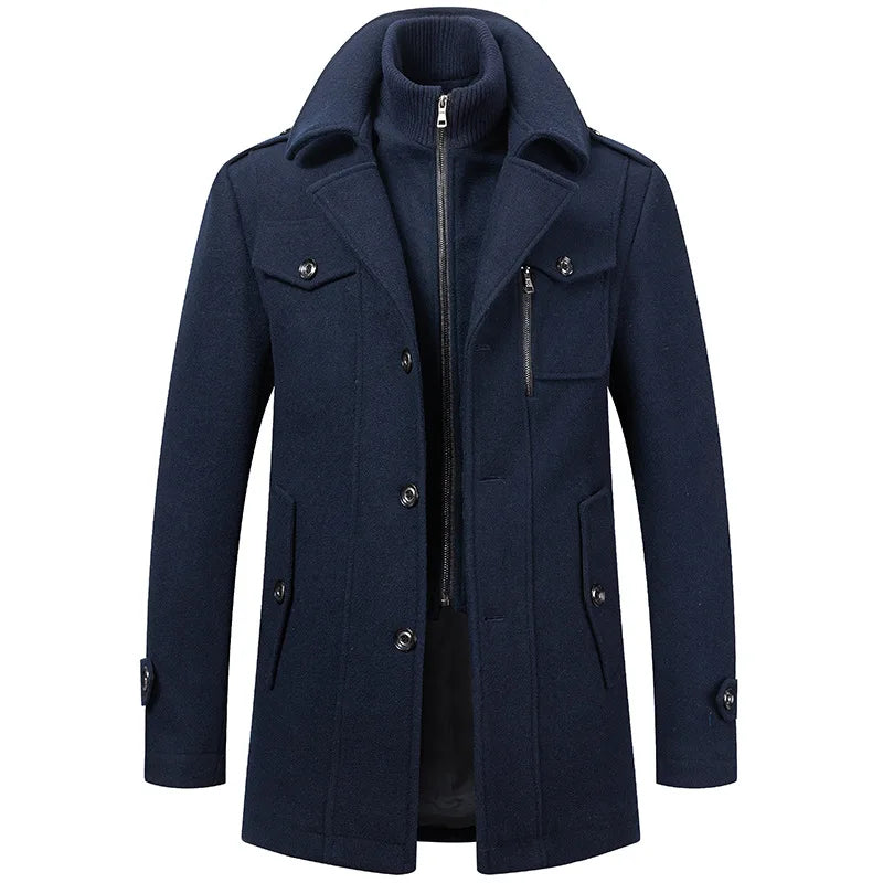 2024 Men's Woolen Coat