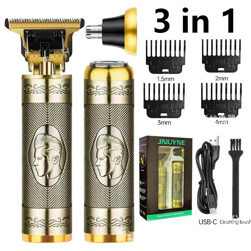 Electric Wireless Facial Hair Trimmer Clipper - Empire P.E