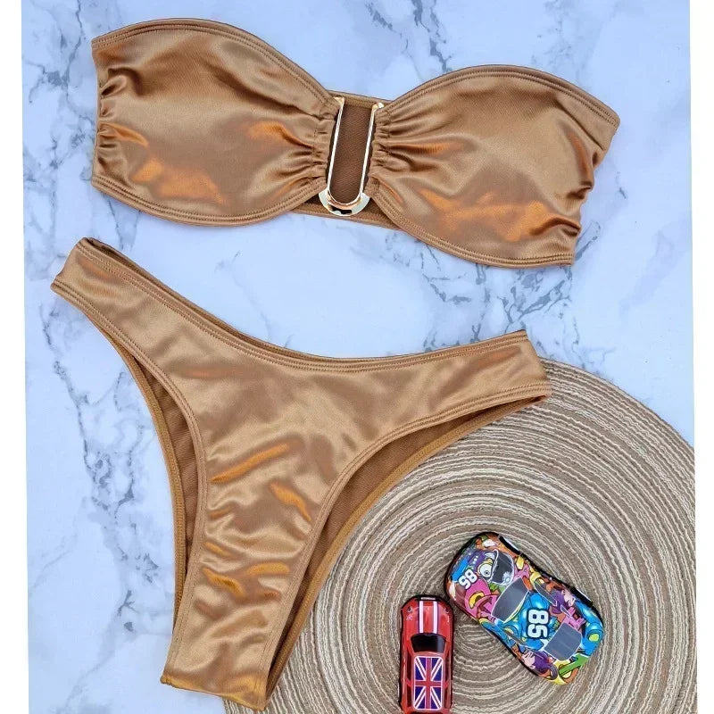 High Waist Bathing Suit - Empire P.E