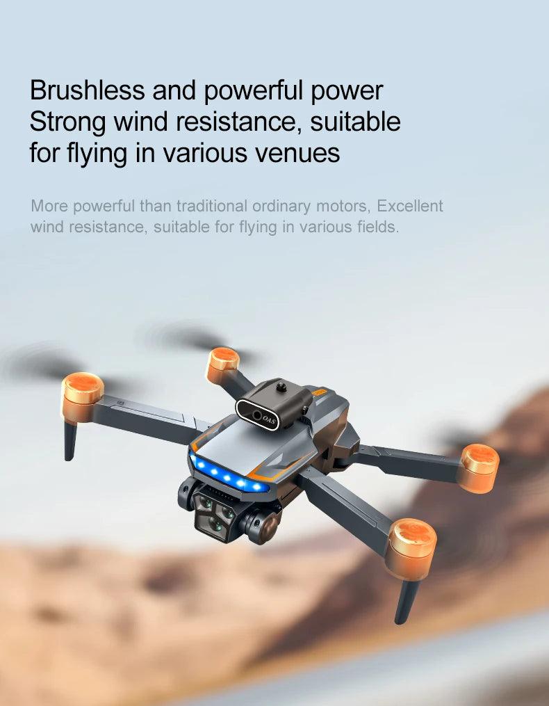 P18 New RC Drone Dual 8K camera drone obstacle avoidance quadcopter electronically controlled professional Drone Kid Gift Toys - Empire P.E