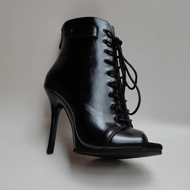 Comfort Lace-up Ankle Boots Woman Shoes - Empire P.E