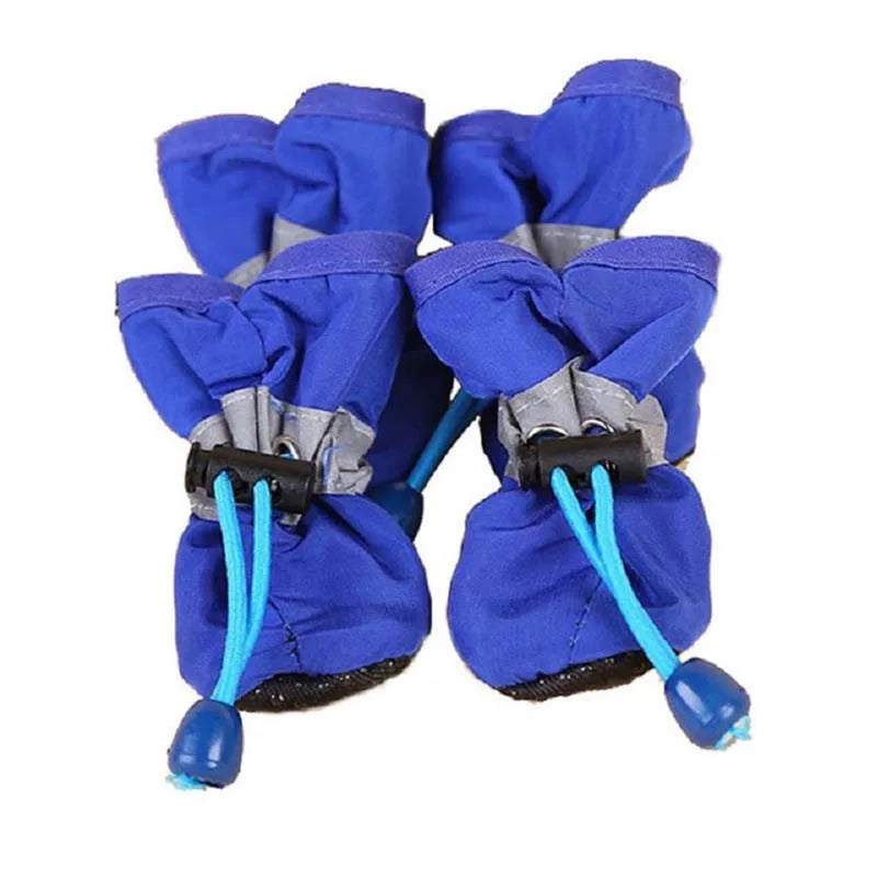 New 4pcs Pet Dog Shoes
