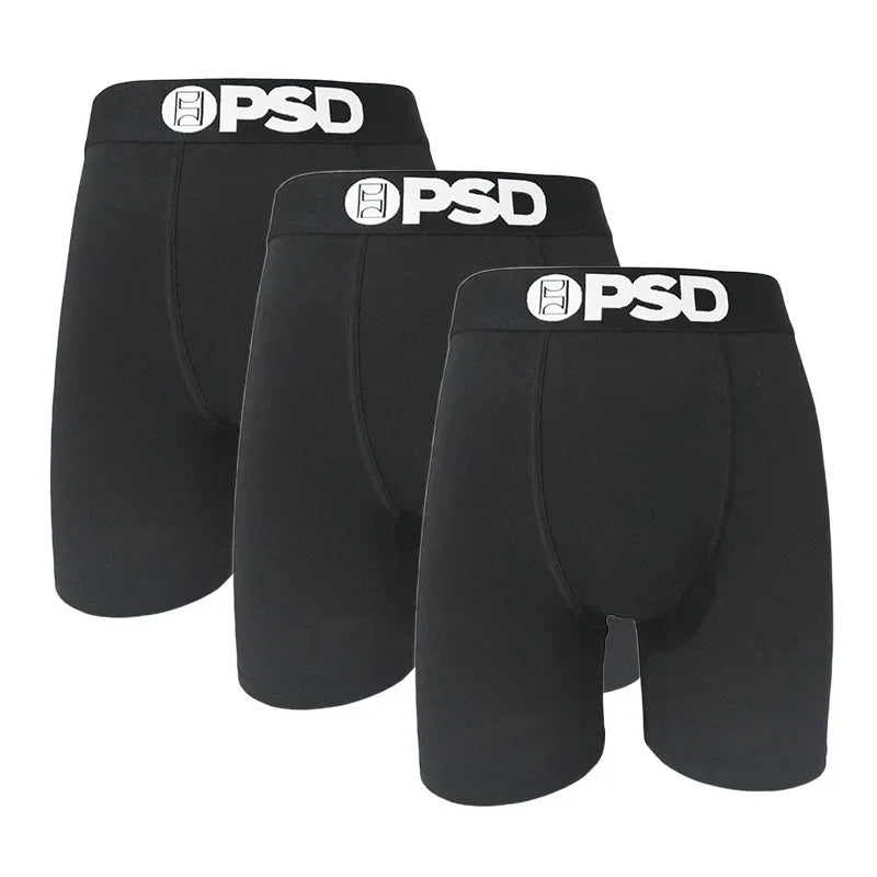 3 Pack Men's Cotton Boxer Briefs Breathable - Empire P.E