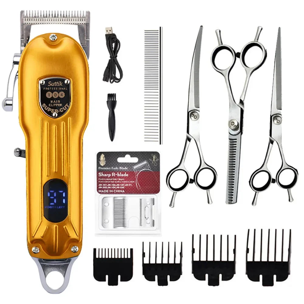 Professional Dog Hair Clipper All Metal Rechargeable - Empire P.E