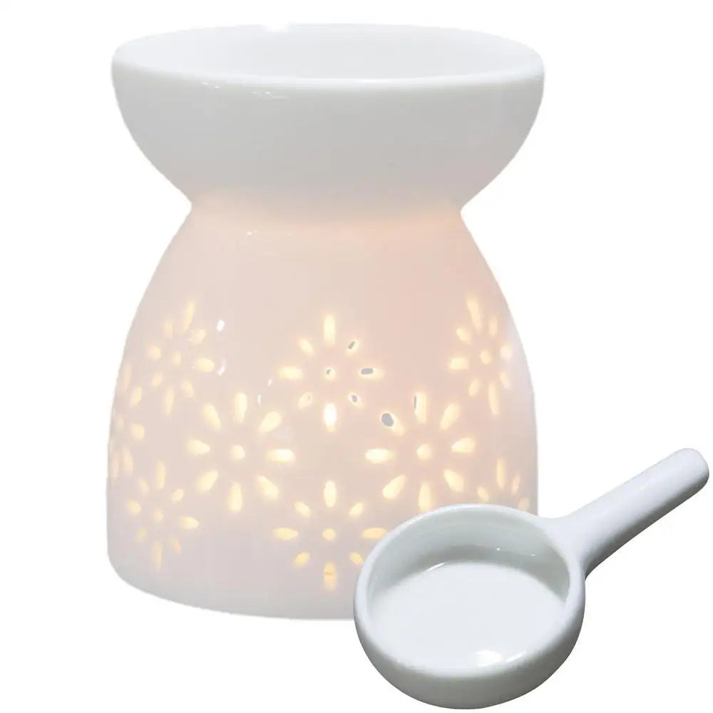 Wax Melt Essential Oil Burner Ceramic Candle Holder