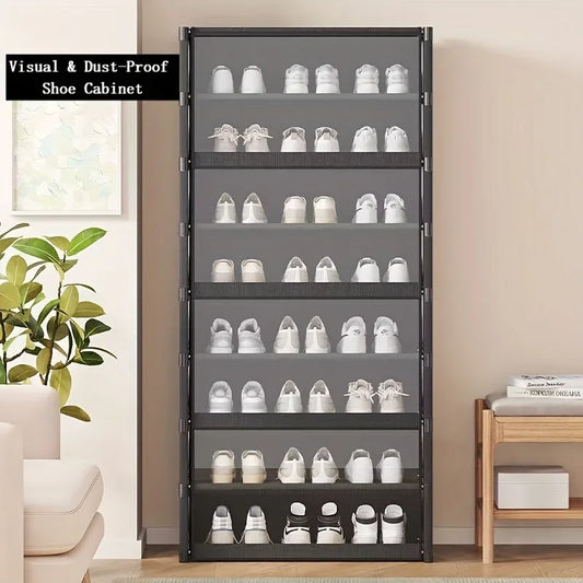 Shoe Rack-Shoe Storage Cabinet Vertical Shoe Organizer