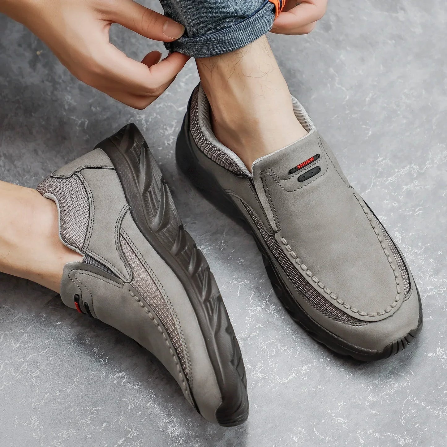 Men Sneakers Light Loafers Slip on Casual Shoes for Men - Empire P.E