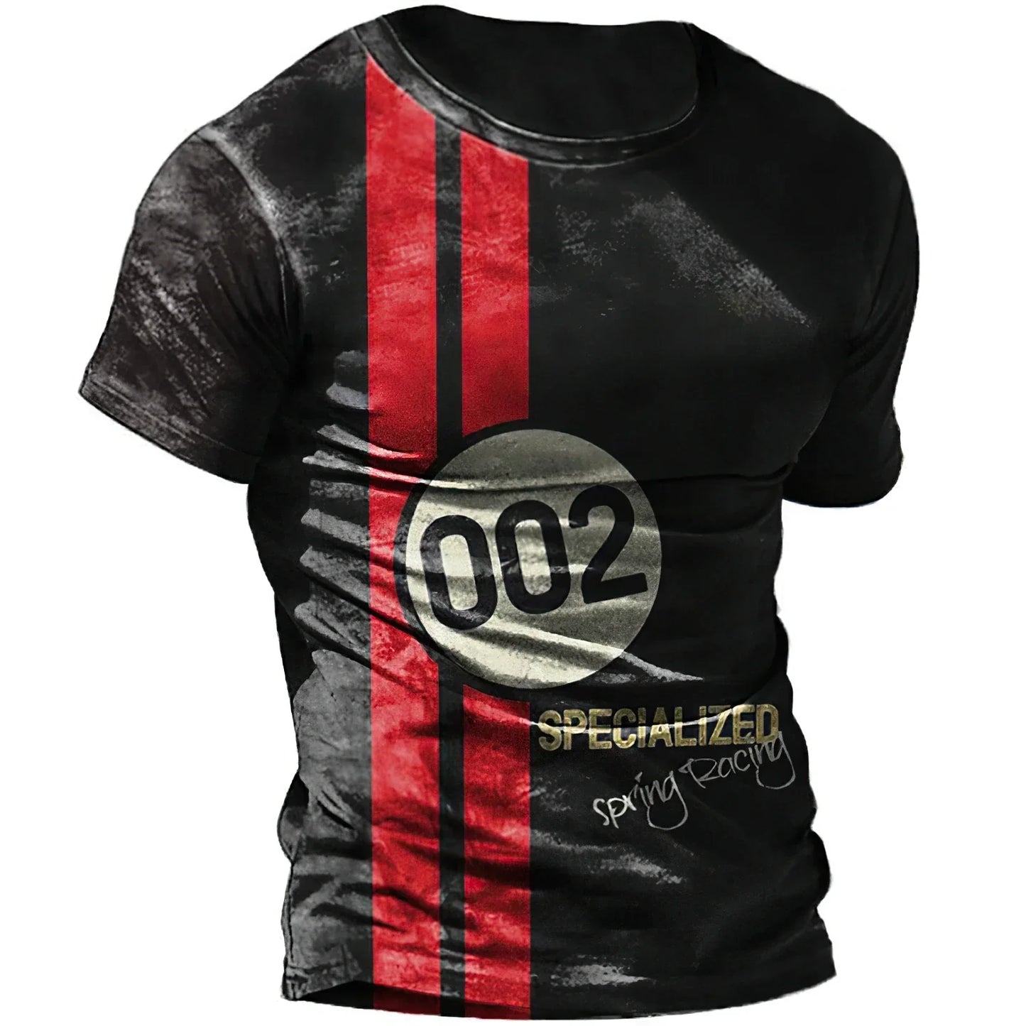 Men Vintage Motorcycle T Shirt 3d Print - Empire P.E