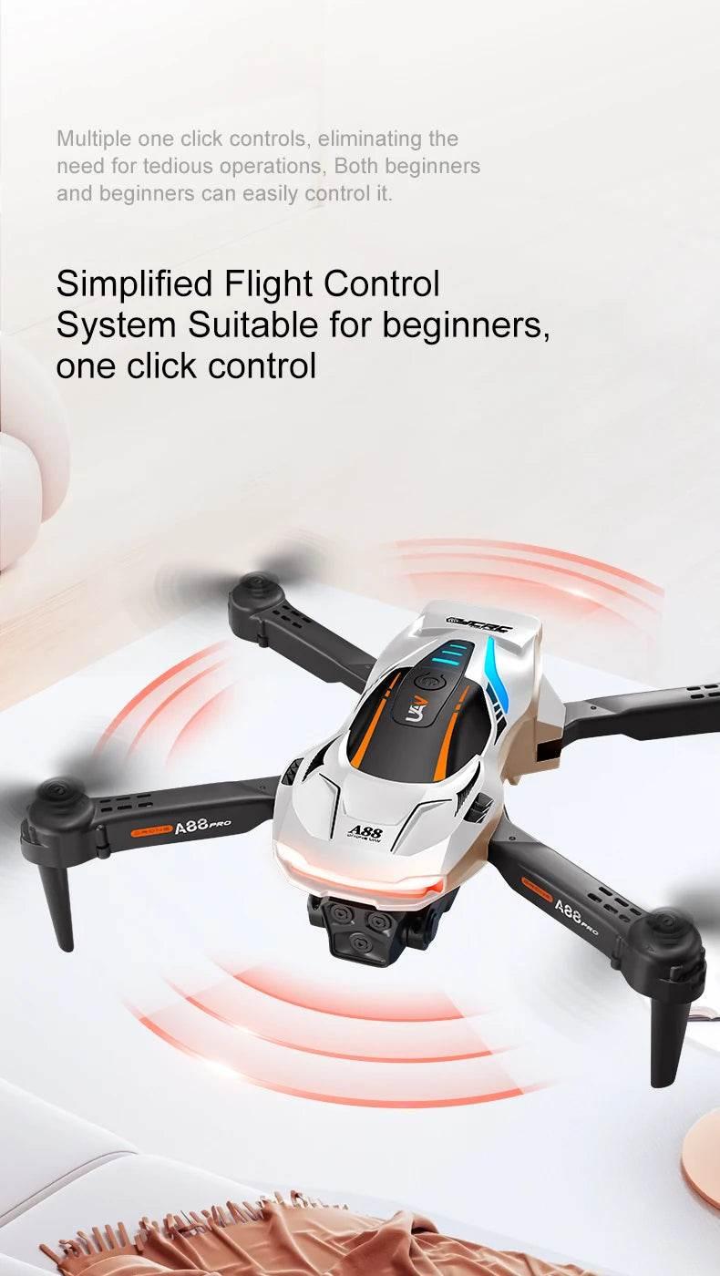 8K GPS dual-camera professional drone A88 5G obstacle avoidance brushless optical flow quadcopter toy gift - Empire P.E