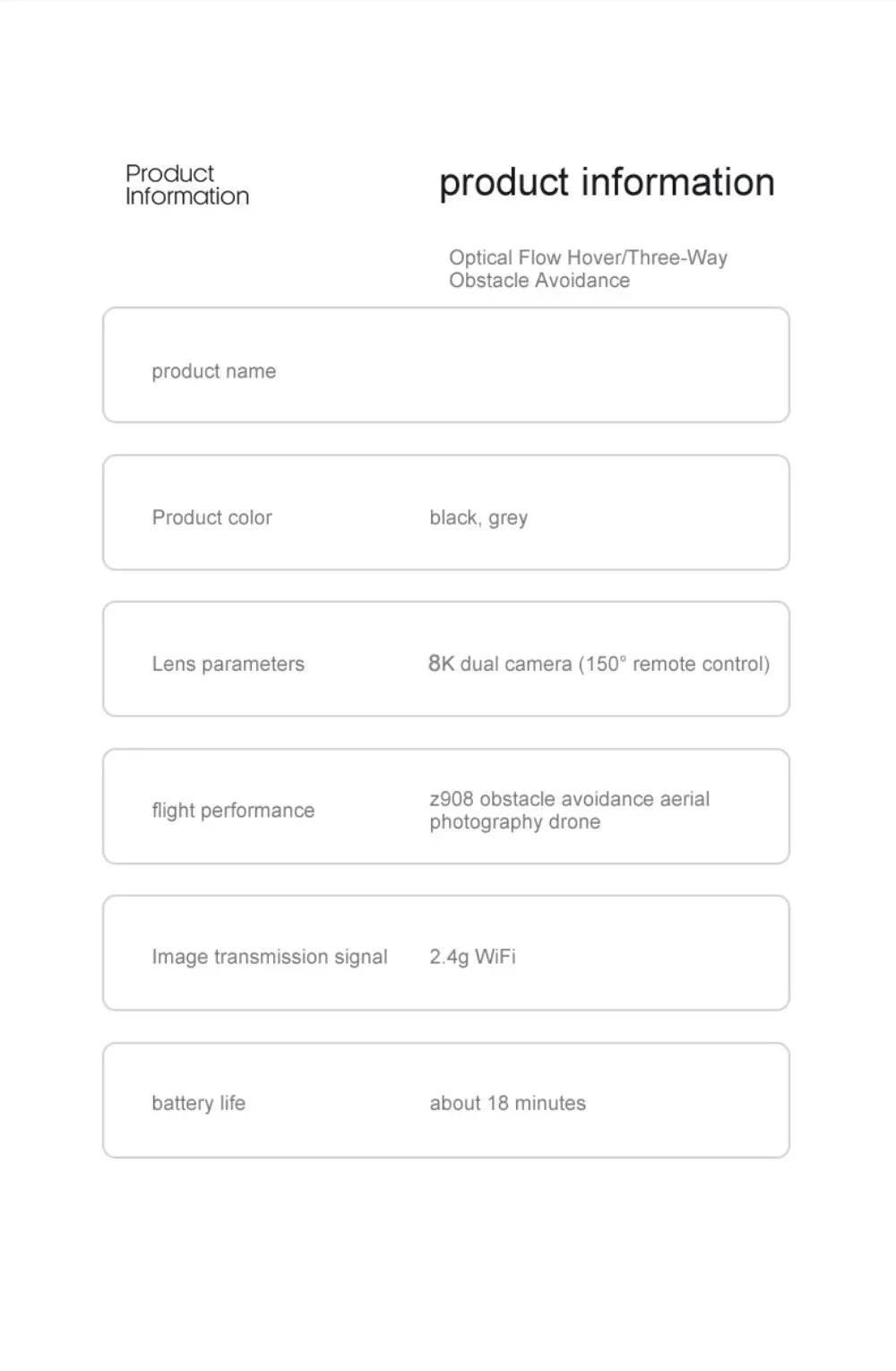 Xiaomi Mijia Z908 Pro /MAX 8K Drone ESC Professional 4K Dron Optical Flow Localization 3sided Obstacle Avoidance Quadcopter Toys - Empire P.E