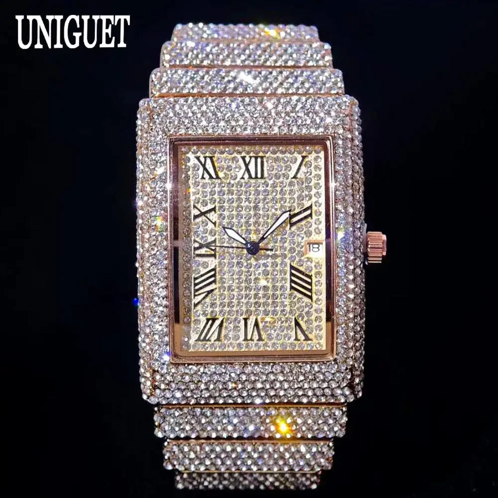 2025 Luxury Brand Diamond Watch For Men - Empire P.E