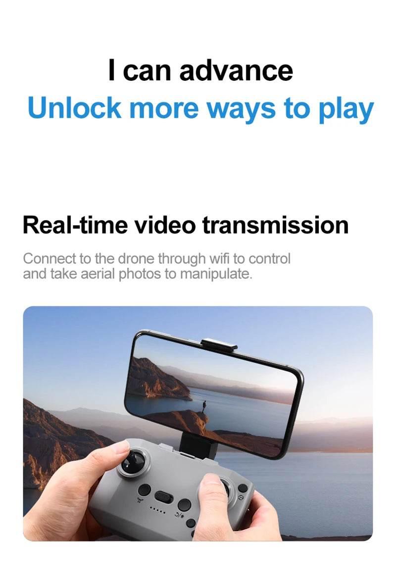 Drones Professional HD GT3 GPS 8K 180° Dual Cameras 5G WIFI Brushless Motors Obstacle Avoidance FPV Foldable Quadcopter Toys - Empire P.E