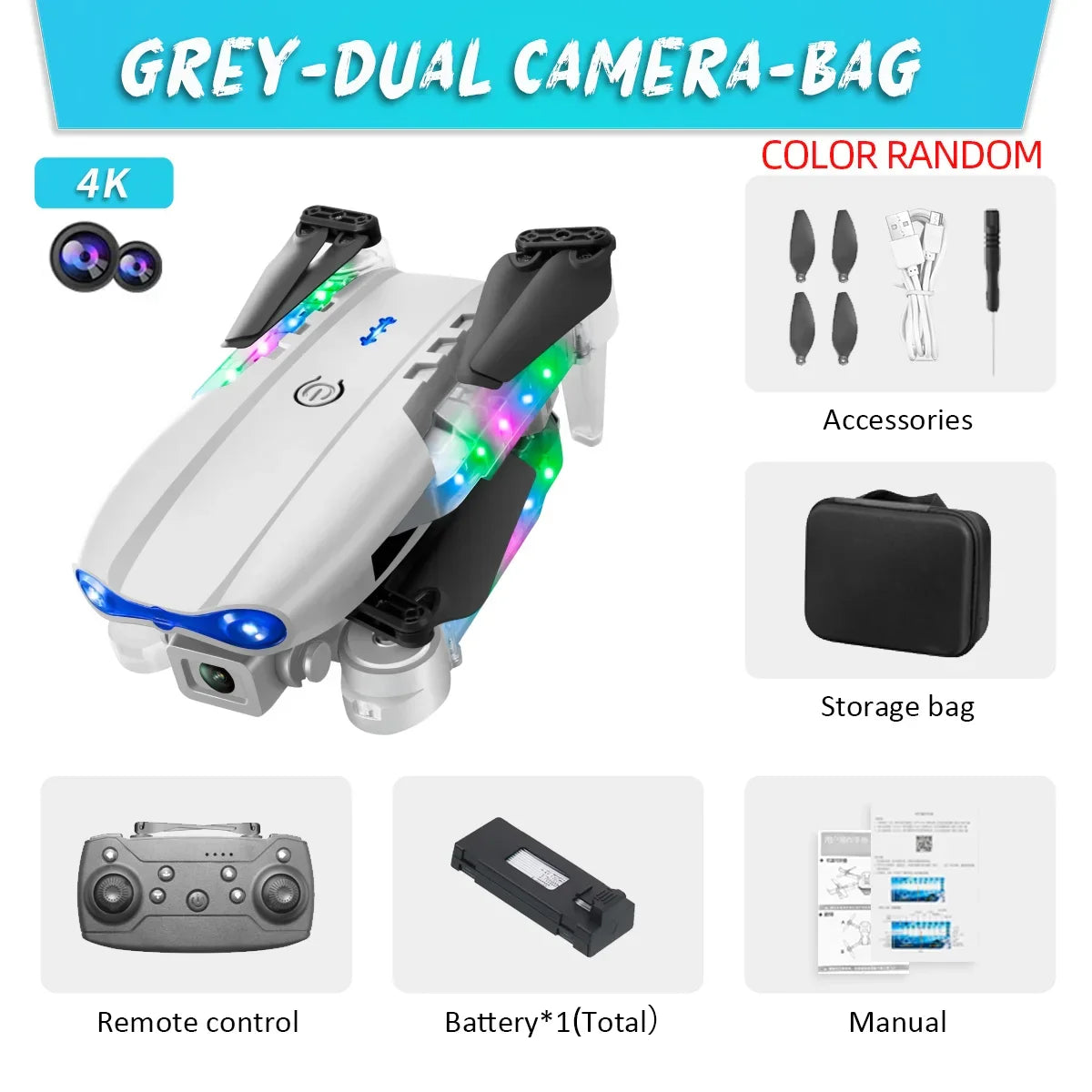 E99Pro Drone HD Professional 4k drone Dual Camera WIFI - Empire P.E