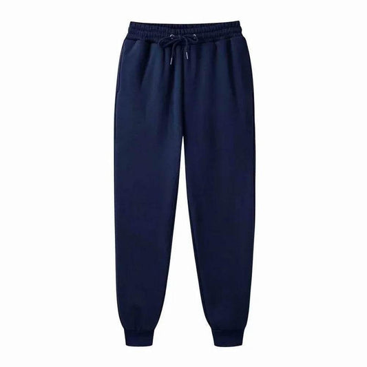 Men's Casual Sweatpants Fleece Sports Pants Unisex Fashion Solid Loose Trousers Streetwear Autumn Winter Jogging Fitness Pants - Empire P.E