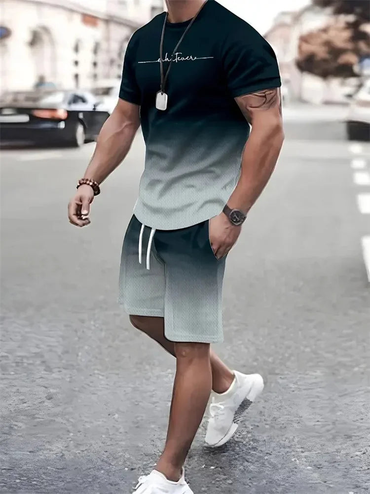 New Men's Outfit Summer Short Sleeve - Empire P.E