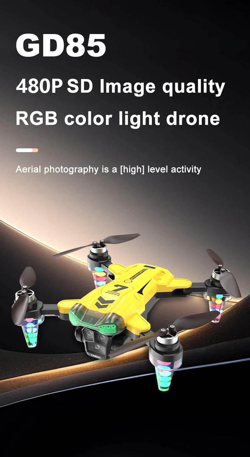 Global Drone GD85 Mini RC Drone, 2.4G 4CH 6 - Axis Gyro, Headless Mode, 360° Flip Remote Control Quadcopter, Ideal Gift for Kids - Empire P.E