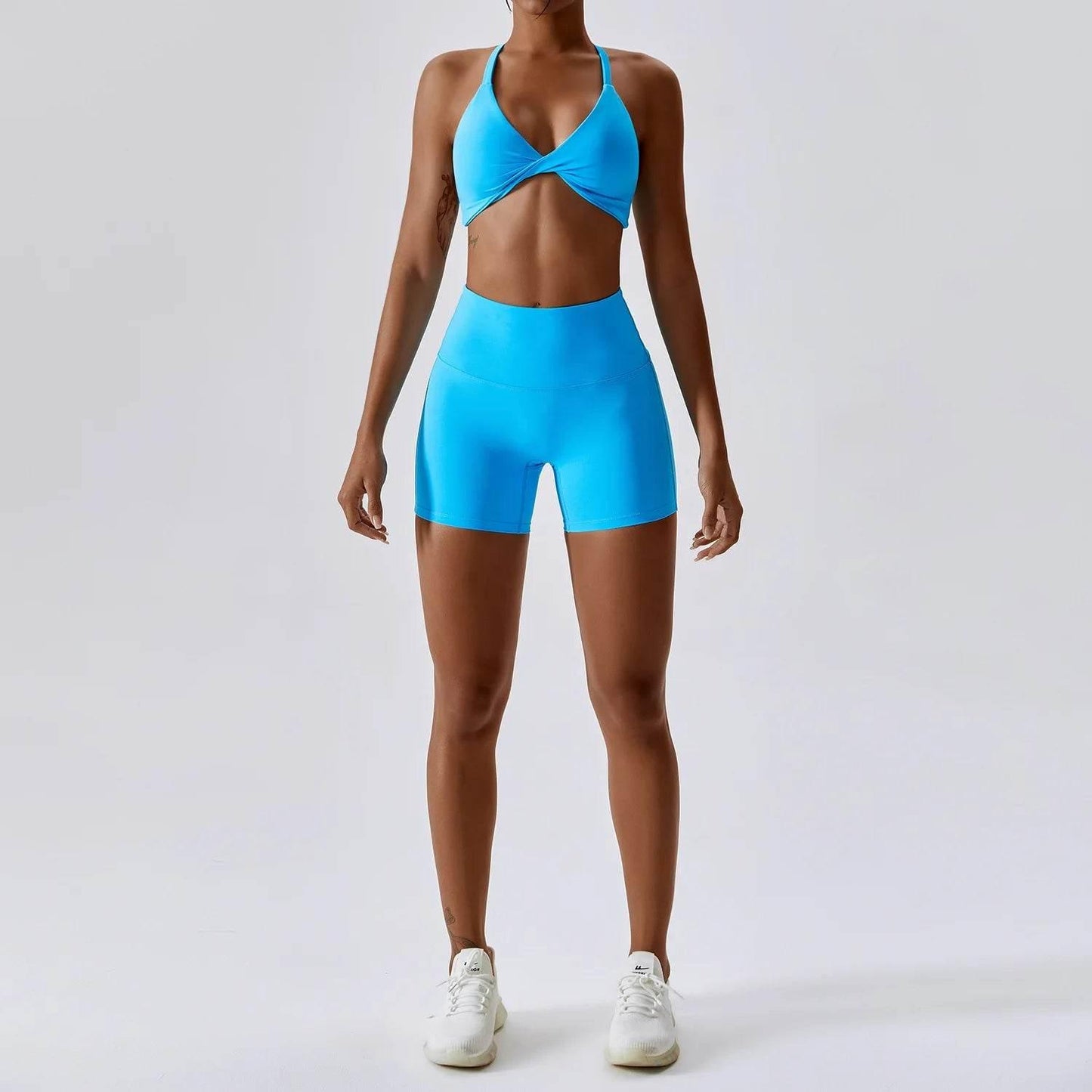 Yoga Set Women's Tracksuit Fitness Sports Set Workout Clothes For Women Gym Set Women Outfits Sports Bra Yoga Pants Yoga Suit - Empire P.E