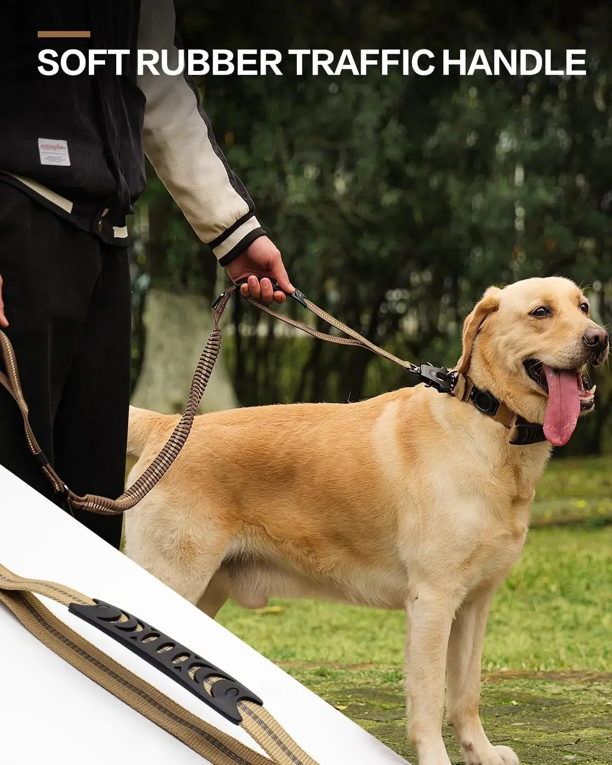 Reflective Shock Absorbing Pet Leashes - Empire P.E