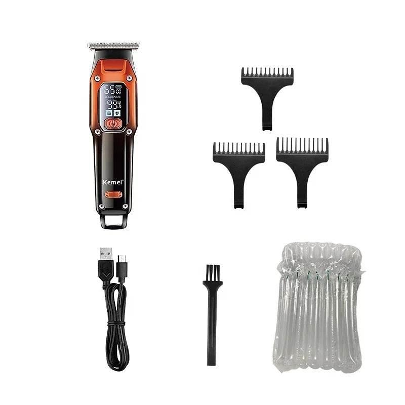 Wholesale Rechargeable Hair Trimmer Kemei km-658 Machine Hair Cut Razor Men'S Hair Clippers barber - Empire P.E
