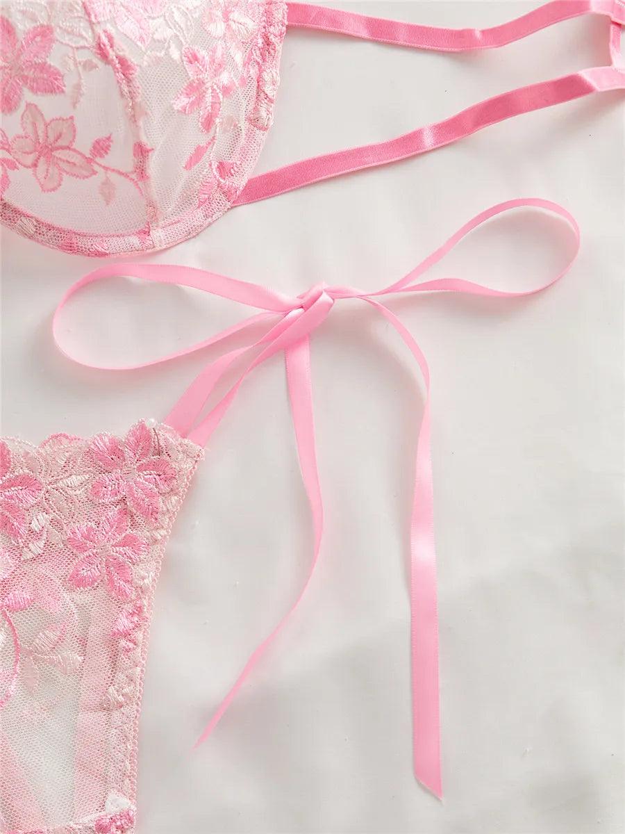 Sexy Lingerie Set Women Embriodey - Empire P.E