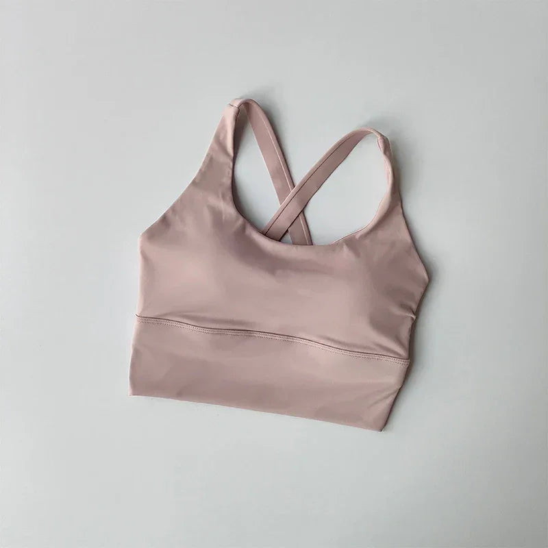 All-in-one Sports Bra Collection Breast High-intensity Professional Shock-proof Huddle Running Bra Yoga Fitness Bra Summer Cloth - Empire P.E