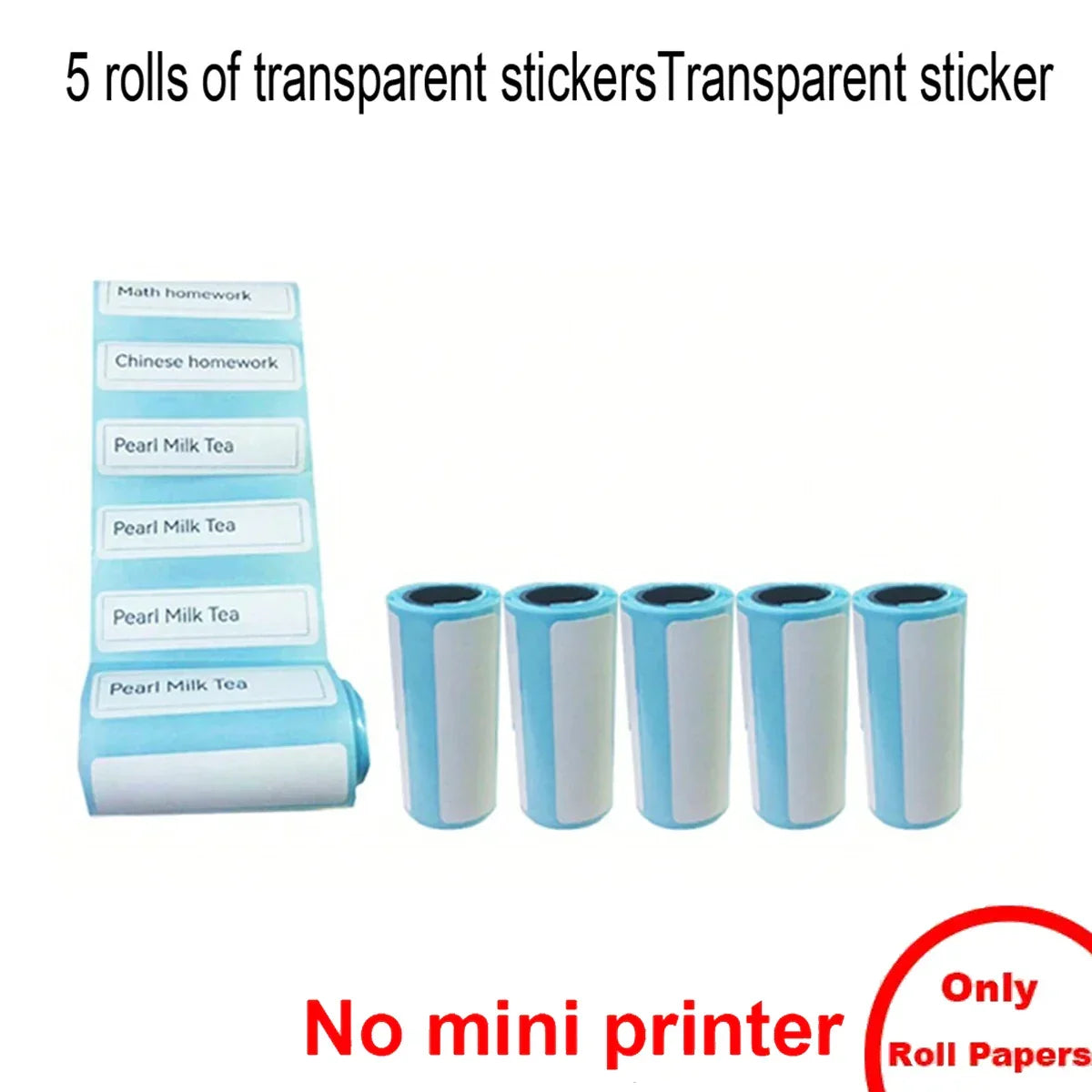 Mini Portabl Printer Inkless Sticker Maker - Empire P.E